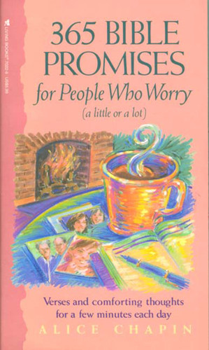 365 Bible Promises for People Who Worry (a little or a lot) - Softcover