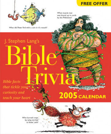 Lang's Bible Trivia 2005 Calendar - Calendar