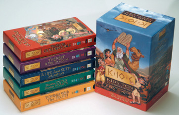 Kids Ten Commandments 1-5 Video Gift Set - VHS video