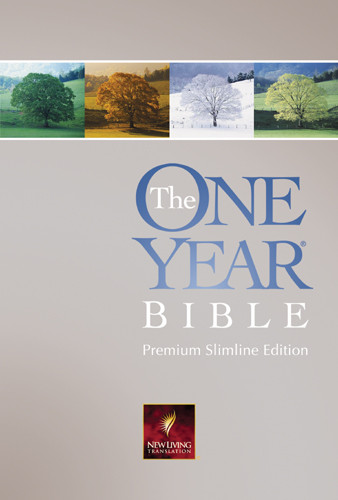 The One Year Bible Premium Slimline: NLT1 - Hardcover