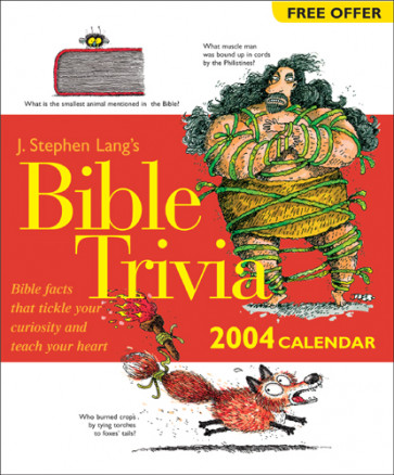 Lang's Bible Trivia 2004 PPD Calendar - Calendar