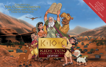 Kids Ten Commandments Board Game - Game