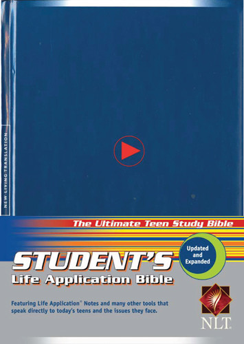Student's Life Application Study Bible: NLT - Hardcover Blue