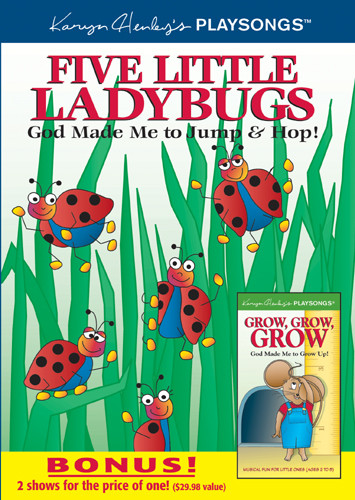 Five Little Ladybugs DVD Bonus Pack - DVD video