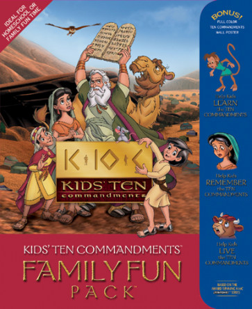 K10C Family Fun Pack : Exploring the Ten Commandments - Spiral bound