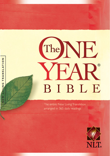 The One Year Bible NLT - Hardcover With printed dust jacket