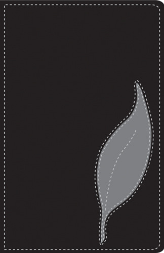 The One Year Bible NLT, TuTone - Imitation Leather Black/Grey With ribbon marker(s)