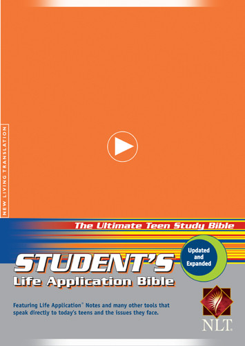 Student's Life Application Study Bible: NLT - Hardcover Orange