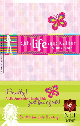 Girls Life Application Study Bible NLT - Softcover