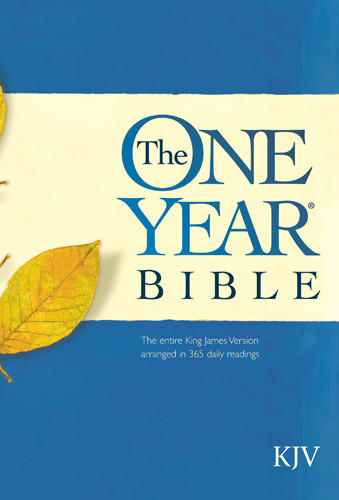 The One Year Bible KJV - Hardcover