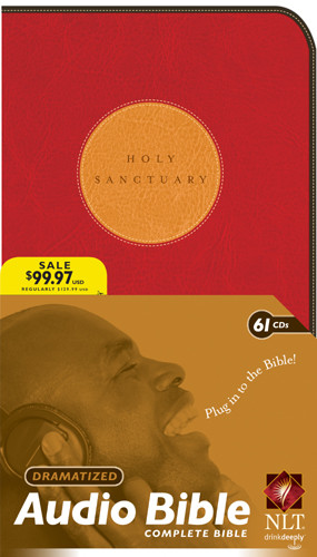 Holy Sanctuary, Bible on CD Dramatized OT/NT NLT - CD-Audio Imitation Leather,