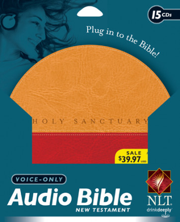 Holy Sanctuary, Bible on CD Voice Only NT NLT - CD-Audio Imitation Leather,