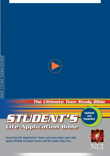 Student's Life Application Bible NLT - Softcover Blue