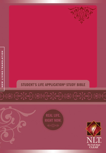 Student's Life Application Study Bible Personal Size: NLT - LeatherLike Pink