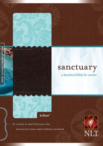 Sanctuary: NLT, Floral TuTone - Fabric/LeatherLike Vintage Blue Floral