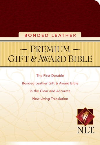 Premium Gift and Award Compact: NLT - Bonded Leather Burgundy