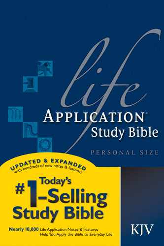 Life Application Study Bible KJV, Personal Size - Hardcover