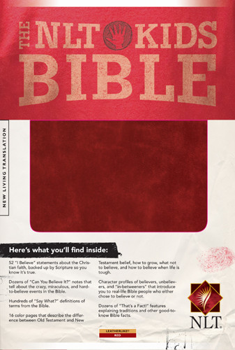 The NLT Kids Bible - LeatherLike
