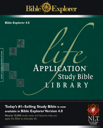 Life Application Study Bible Library NLT: Bible Explorer 4.0 CD-ROM - CD-ROM