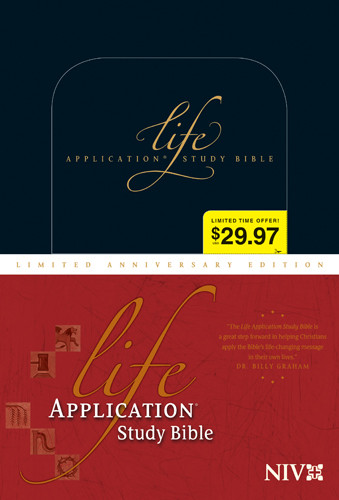 Life Application Study Bible NIV, Limited Anniversary Edition - Hardcover
