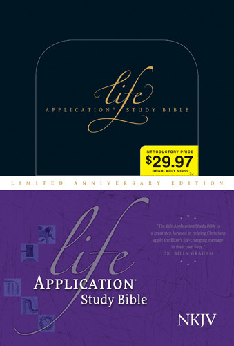 Life Application Study Bible NKJV, Limited Anniversary Edition - Hardcover