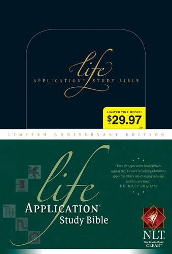 Life Application Study Bible NLT, Limited Anniversary Edition - Hardcover