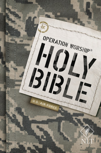 Operation Worship Compact Bible NLT, Air Force edition - Softcover