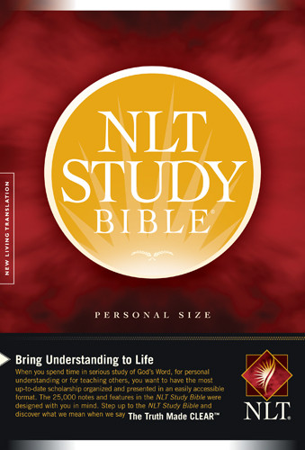 NLT Study Bible, Personal Size - Hardcover
