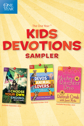 The One Year Kids Devotions sampler : Choose Your Own Ending, Mother-Daughter, Animal Lovers (Sampler) - Softcover