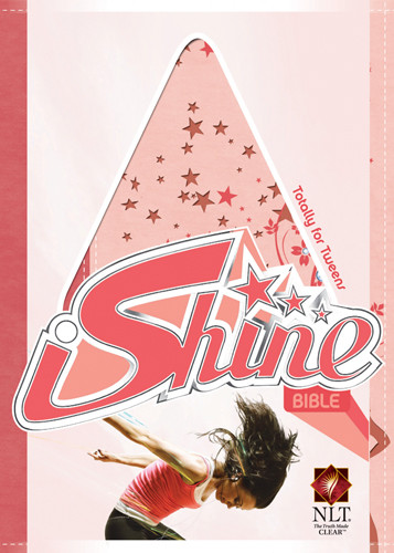 iShine Bible NLT - LeatherLike Lip Sync Pink/Rockin' Ruby Multicolor With ribbon marker(s)