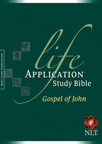 Life Application Study Bible NLT, Gospel of John with New Believers Introduction - Softcover