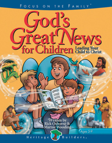God's Great News for Children : Leading your child to Christ - Hardcover