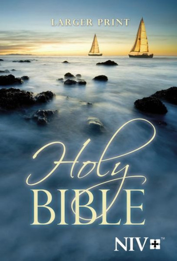 NIV Holy Bible, Larger Print - Softcover