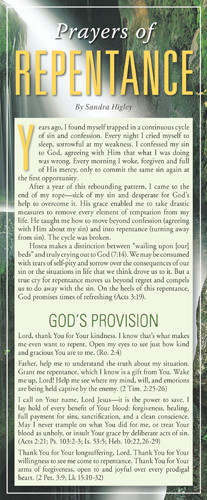 Prayers of Repentance 50-pack - Cards