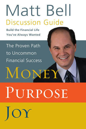 Money, Purpose, Joy Discussion Guide - Softcover