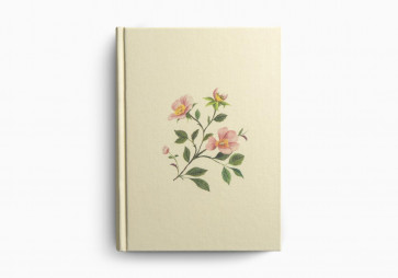 ESV Single Column Journaling Bible (Cloth over Board, Rosehip Design) - Hardcover With ribbon marker(s)