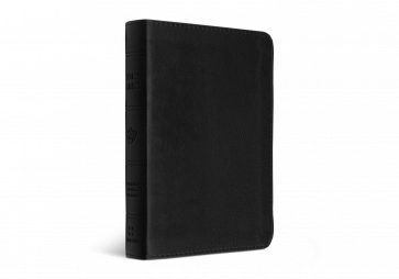 ESV Large Print Compact Bible, Red Letter (TruTone, Black) - Imitation Leather With ribbon marker(s)
