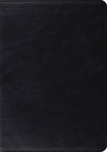 ESV Study Bible (Genuine Leather, Black, Indexed) - Genuine Leather With ribbon marker(s)