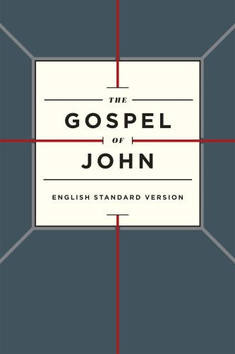 ESV Gospel of John (Paperback, Cross Design) - Softcover Multicolor