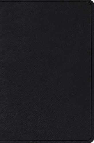ESV Verse-by-Verse Reference Bible (Top Grain Leather, Black) - Genuine Leather With ribbon marker(s)