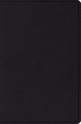 ESV Verse-by-Verse Reference Bible (Top Grain Leather, Black) - Genuine Leather With ribbon marker(s)