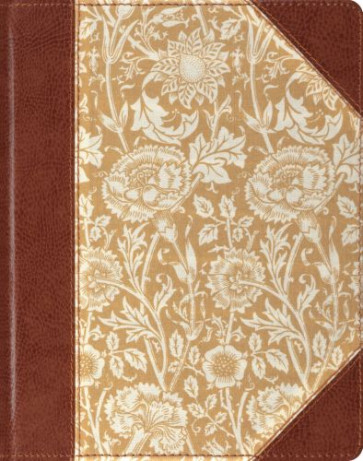 ESV Single Column Journaling Bible (Cloth over Board, Antique Floral Design) - Hardcover Multicolor With ribbon marker(s)