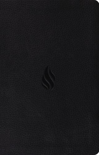 ESV Premium Gift Bible (TruTone, Midnight, Flame Design) - Imitation Leather