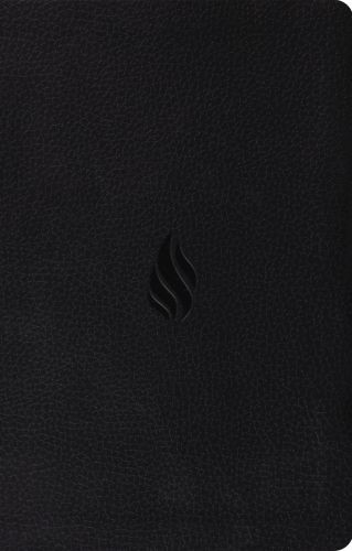 ESV Premium Gift Bible (TruTone, Midnight, Flame Design) - Imitation Leather