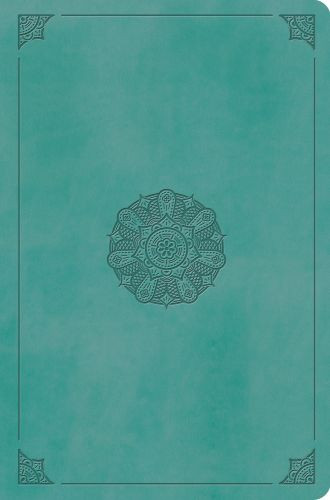 ESV Value Compact Bible (TruTone, Turquoise, Emblem Design) - Imitation Leather