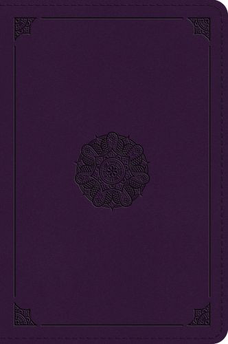 ESV Large Print Bible (TruTone, Lavender, Emblem Design) - Imitation Leather