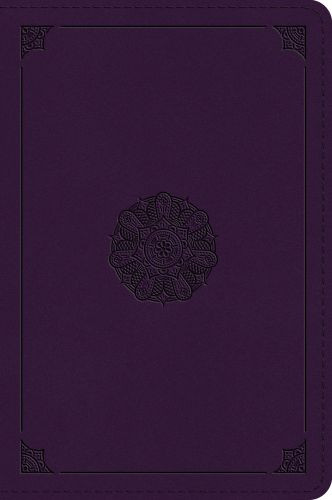 ESV Large Print Bible (TruTone, Lavender, Emblem Design) - Imitation Leather