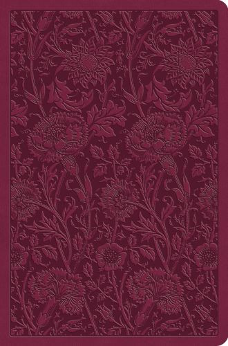 ESV Value Compact Bible (TruTone, Raspberry, Floral Design) - Imitation Leather