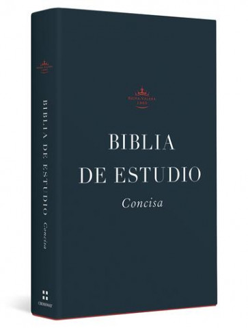 Biblia de Estudio Concisa RVR (Tapa Dura) - Hardcover