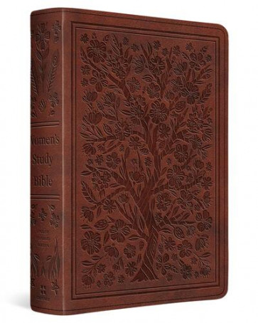 ESV Women's Study Bible (TruTone, Chestnut, Almond Tree Design) - Imitation Leather With ribbon marker(s)